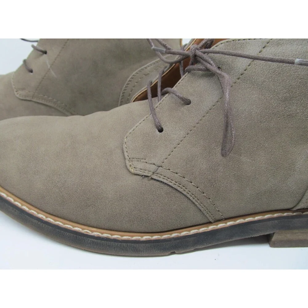 Rye By Hawker Rye Mens Olive Suede Chukka Boots Size US 10.5